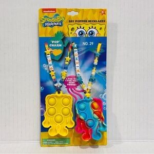 Nickelodeon SpongeBob SquarePants 2-Pk BFF Popper Necklaces